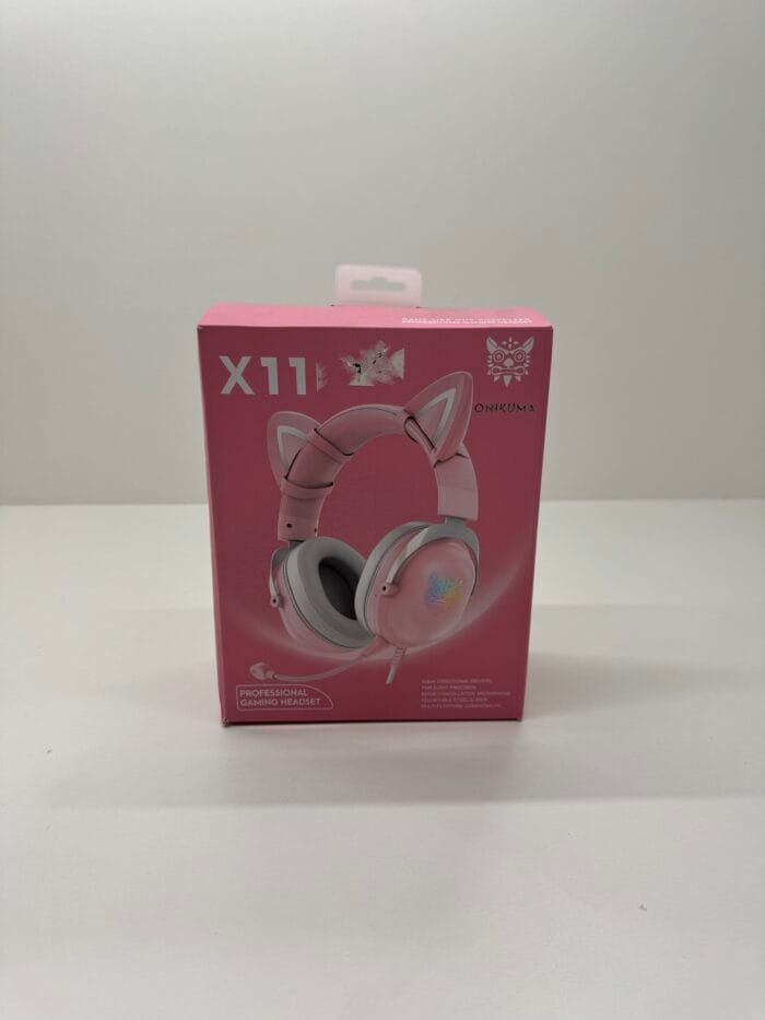 Onikuma X11 rožinės ausinės - image 1