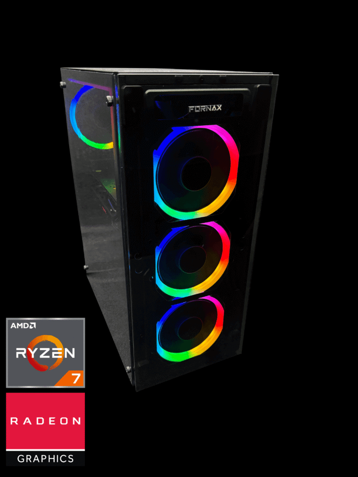 Ryzen 7 5700X, RX 9060 XT 16GB kompiuteris darbui - image 1