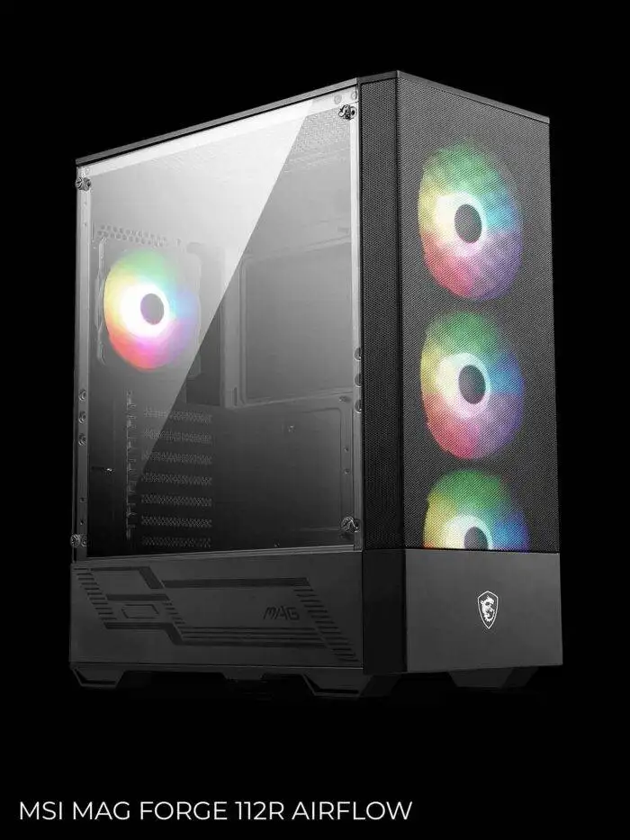 Kompiuterio korpusas su RGB apšvietimu