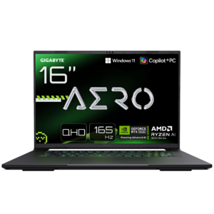 Nešiojamas kompiuteris Gigabyte AERO X16 Ryzen AI 7 350, RTX 5050, Space Gray