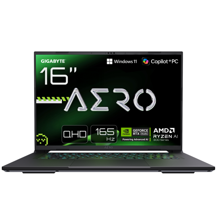 Nešiojamas kompiuteris Gigabyte AERO X16 Ryzen Al 7 350,RTX 5060