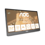 AOC 16T3EA | 16 " | IPS | FHD | 16:9 | 60 Hz | 4 ms | 1920 x 1080 pixels | 250 cd/m² | Black