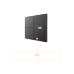 AOC 16T3EA | 16 " | IPS | FHD | 16:9 | 60 Hz | 4 ms | 1920 x 1080 pixels | 250 cd/m² | Black