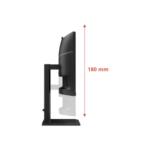 AOC CU34E4CW | 34 " | VA | UWQHD | 120 Hz | 4 ms | 3440 x 1440 pixels | 350 cd/m² | HDMI ports quantity 2 | Black