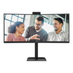 AOC CU34E4CW | 34 " | VA | UWQHD | 120 Hz | 4 ms | 3440 x 1440 pixels | 350 cd/m² | HDMI ports quantity 2 | Black
