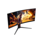 AOC | CU34G4 | 34 " | Fast VA | UWQHD | 21:9 | 180 Hz | 1 ms | 3440 x 1440 pixels | 300 cd/m² | HDMI ports quantity 2 | Black