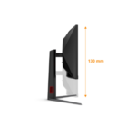 AOC | CU34G4 | 34 " | Fast VA | UWQHD | 21:9 | 180 Hz | 1 ms | 3440 x 1440 pixels | 300 cd/m² | HDMI ports quantity 2 | Black