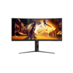 AOC | CU34G4Z | 34 " | Fast VA | WQHD | 21:9 | 240 Hz | 1 ms | 3440 x 1440 pixels | 450 cd/m² | HDMI ports quantity 2 | Black