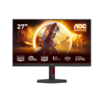 AOC | Q27G4SRU | 27 " | Fast IPS | QHD | 16:9 | 320 Hz | 0.3 ms | 2560 x 1440 pixels | 400 cd/m² | HDMI ports quantity 2 | Black