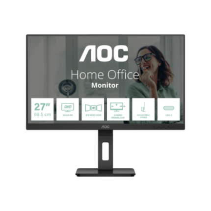 AOC Q27P3CV | 27 " | IPS | 100 Hz | 4 ms | 2560 x 1440 pixels | 350 cd/m² | HDMI ports quantity 2 | Black
