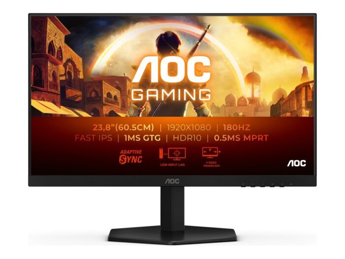 Monitorius AOC 24G42E 24 ", IPS, FHD, 180 Hz, 1 ms