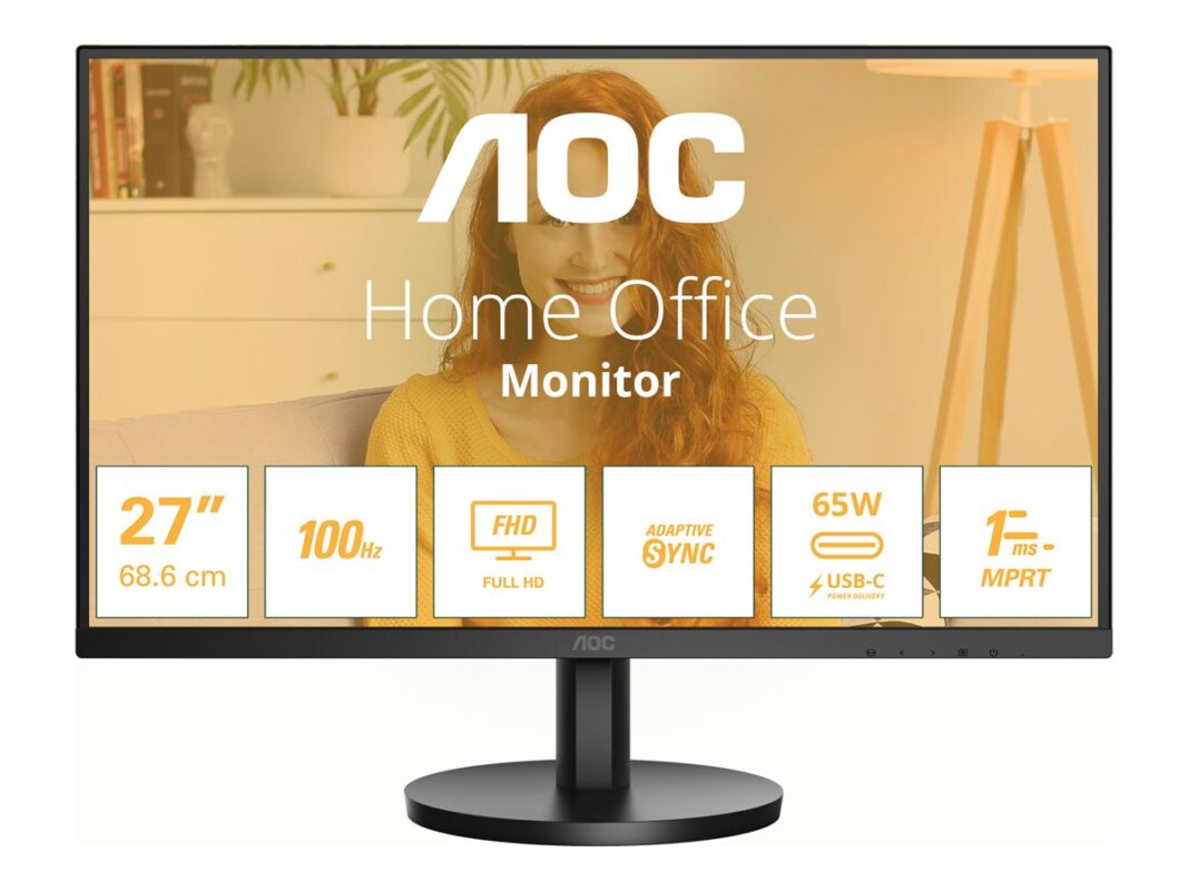 Monitorius AOC 27B3CA2 27 ", FHD, 100 Hz, 1 ms