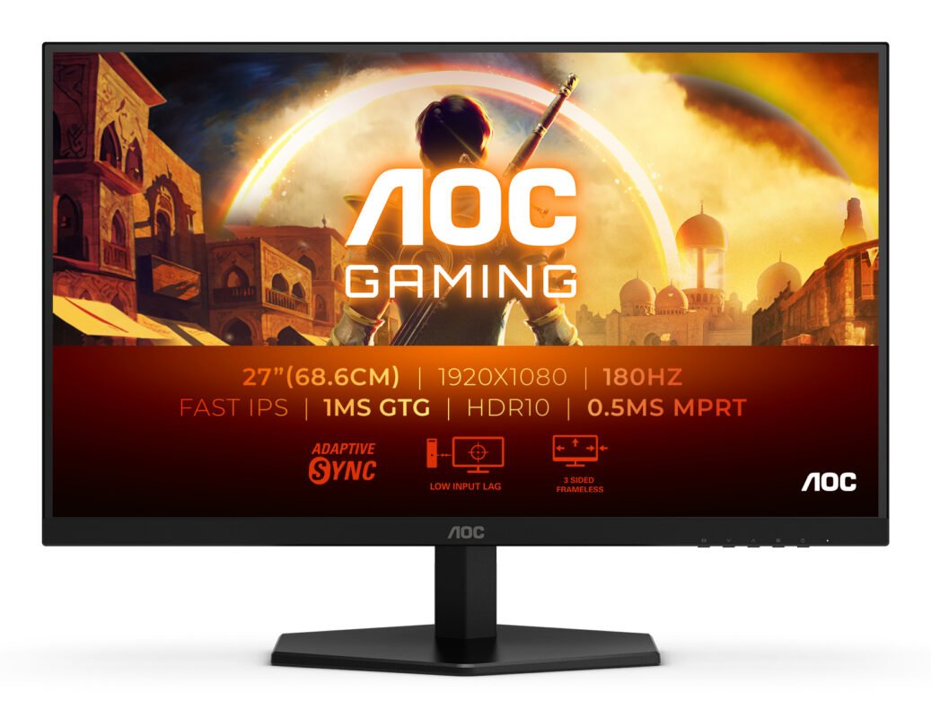 Monitorius AOC 27G42E 27 ", IPS, FHD, 180 Hz, 1 ms