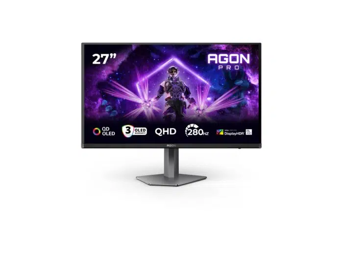 Monitorius AOC AG276QZD2 26.7 ", OLED, QHD, 240 Hz, 0.03 ms