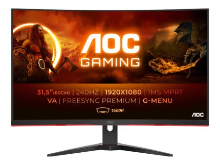 Monitorius AOC C32G2ZE 31.5 ", VA, FHD, 240 Hz, 1 ms