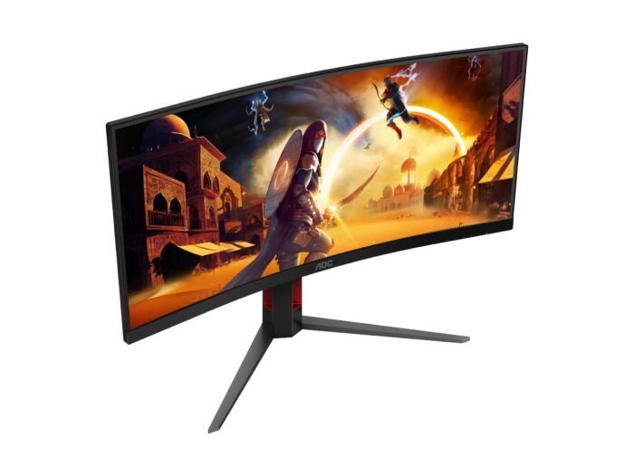 Monitorius AOC CU34G4 34 ", Fast VA, UWQHD, 180 Hz, 1 ms