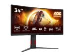 Monitorius AOC CU34G4 34 ", Fast VA, UWQHD, 180 Hz, 1 ms