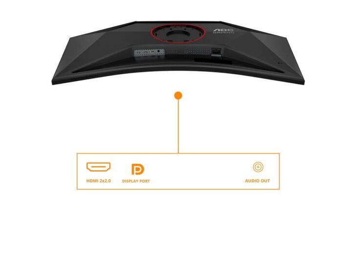 Monitorius AOC CU34G4 34 ", Fast VA, UWQHD, 180 Hz, 1 ms