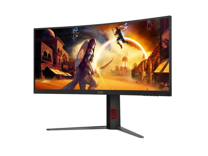 Monitorius AOC CU34G4Z, 34 ", Fast VA, 240 Hz, 1 ms