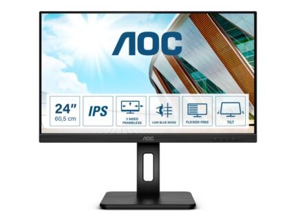 Monitorius AOC Q24P2Q 23.8 ", IPS, QHD , 75 Hz, 4 ms