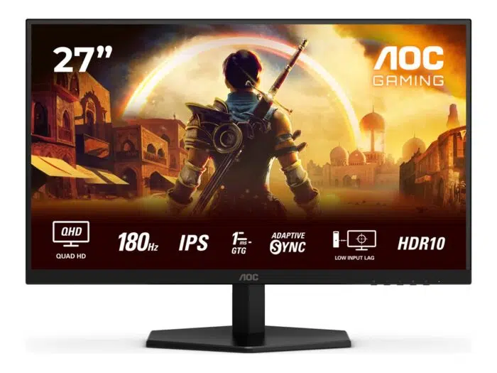 Monitorius AOC Q27G42XE 27", IPS, QHD, 180 Hz, 1 ms