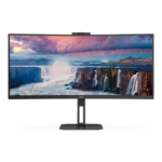 AOC | CU34V5CW/BK | 34 " | VA | 21:9 | 100 Hz | 4 ms | 3440 x 1440 pixels | HDMI ports quantity 1