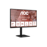 AOC Q27E4CV | 27 " | IPS | QHD | 16:9 | 120 Hz | 4 ms | 2560 x 1440 pixels | 350 cd/m² | HDMI ports quantity 1 | Black