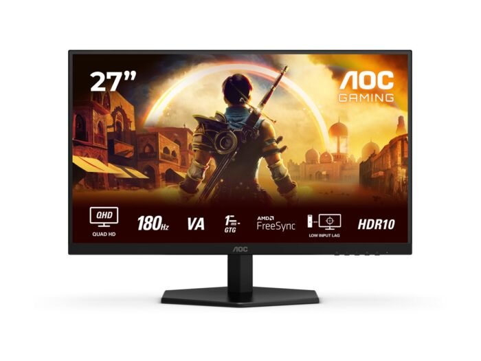 Monitorius AOC Q27G42XNE 27 ", VA, QHD, 180 Hz, 1 ms