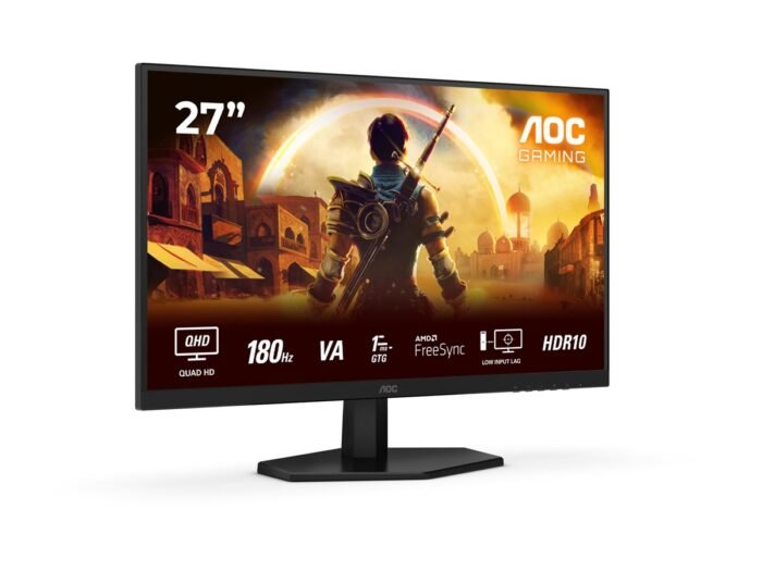 Monitorius AOC Q27G42XNE 27 ", VA, QHD, 180 Hz, 1 ms