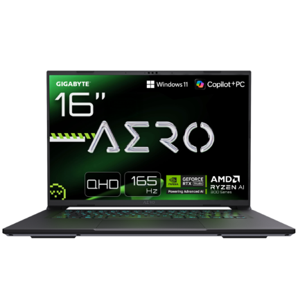 Gigabyte AERO X16 Gaming 1WH, 16", WQXGA IPS 165Hz, AMD Ryzen AI 7 350, 32GB DDR5, 1TB SSD, GeForce RTX 5070 8GB GDDR7, Windows 11 Home, Lunar White