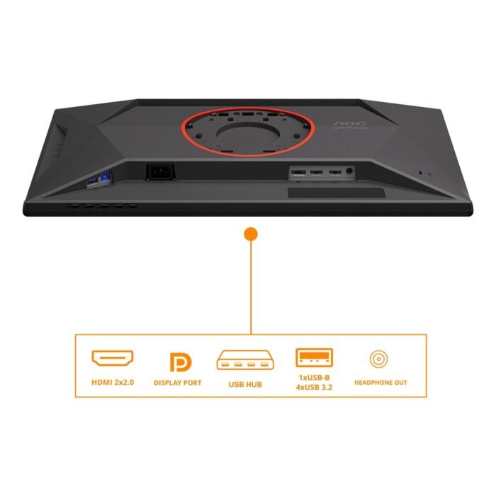 Monitorius AOC 25G4KUR 25 " Fast IPS, FHD, 420 Hz, 1 ms