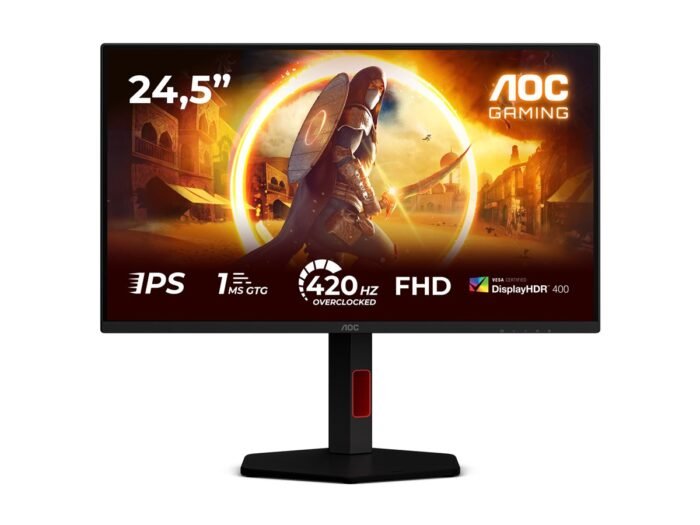 Monitorius AOC 25G4KUR 25 " Fast IPS, FHD, 420 Hz, 1 ms