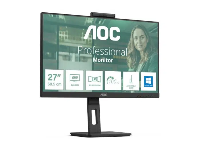 Monitorius AOC Q27P3CW 27 " IPS, QHD, 75 Hz, 4 ms