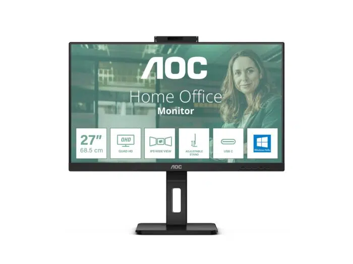 Monitorius AOC Q27P3CW 27 " IPS, QHD, 75 Hz, 4 ms
