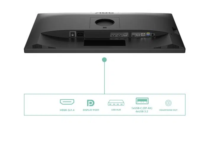 Monitorius AOC Q27P3CW 27 " IPS, QHD, 75 Hz, 4 ms