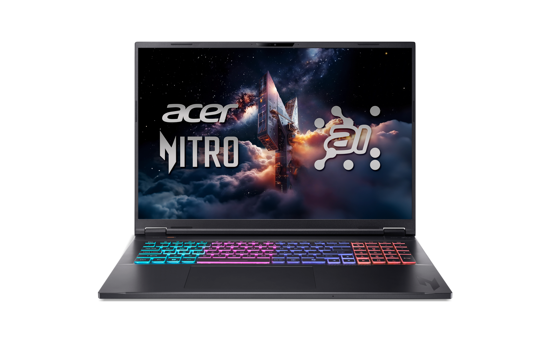 Acer | Nitro 18 AI AN18-61-R40J | Obsidian Black | 18 " | IPS | WQXGA | 2560 x 1600 pixels | AMD Ryzen AI 7 | 350 | 16 GB | DDR5 | Solid-state drive capacity 1000 GB | NVIDIA GeForce RTX 5070 | GDDR7 | 8 GB | Windows 11 Home | 802.11ax | Bluetooth version 5.3 | Keyboard language US international | Keyboard backlit | Warranty 24 month(s) Acer | Nitro 18 AI AN18-61-R40J | Obsidian Black | 18 " | IPS | WQXGA | 2560 x 1600 pixels | AMD Ryzen AI 7 | 350 | 16 GB | DDR5 | Solid-state drive capacity 1000 GB | NVIDIA GeForce RTX 5070 | GDDR7 | 8 GB | Windows 11 Home | 802.11ax | Bluetooth version 5.3 | Keyboard language US international | Keyboard backlit | Warranty 24 month(s)