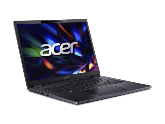 Acer TravelMate TMP414-53-TCO-5771, 14", WUXGA, Intel Core i5-1335U, 16GB DDR4, 512GB SSD, LTE, Intel UHD Graphics, Windows 11 Pro, Juodas