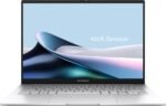 Asus | Zenbook 14 UX3405CA-QL219W | Foggy Silver | 14 " | OLED | Touchscreen | WUXGA | 1920 x 1200 pixels | 60 Hz | Glossy | Intel Core Ultra 5 | 225H | 16 GB | LPDDR5X | Solid-state drive capacity 512 GB | Intel Graphics | Windows 11 Home | 802.11be | Bluetooth version 5.4 | Keyboard language US international | Keyboard backlit | Warranty 24 month(s) | Battery warranty 12 month(s)