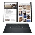 Asus | Zenbook Duo UX8406CA-QL287W | Inkwell Gray | 14 " | OLED | Touchscreen | FHD | 1920 x 1200 pixels | Intel Core Ultra 7 | 255H | 16 GB | LPDDR5X | Solid-state drive capacity 1000 GB | Intel Arc Graphics | Windows 11 Home | 802.11be | Bluetooth version 5.4 | Keyboard language US international | Keyboard backlit | Warranty 24 month(s) | Battery warranty 12 month(s)