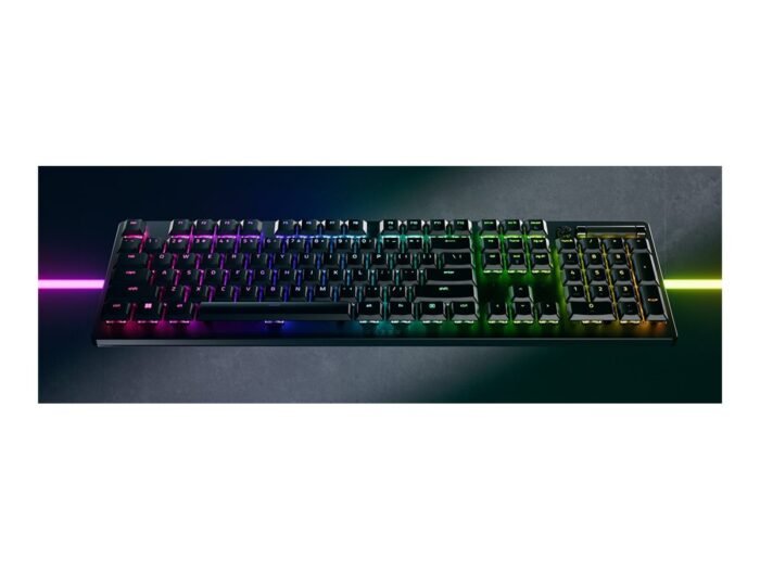 Belaidė klaviatūra Razer DeathStalker V2 Pro Gaming Keyboard, Bluetooth, RGB, Optical Switch, US, Black