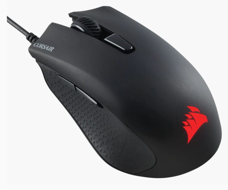 Corsair HARPOON RGB PRO FPS/MOBA žaidimų pelė, laidinė, optinė, Black