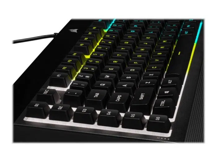 Klaviatūra Corsair K55 RGB PRO RGB, Rubber Dome