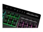 Klaviatūra Corsair K55 RGB PRO RGB, Rubber Dome