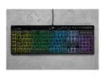 Klaviatūra Corsair K55 RGB PRO RGB, Rubber Dome