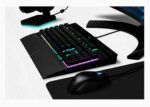 Klaviatūra Corsair K55 RGB PRO RGB, Rubber Dome