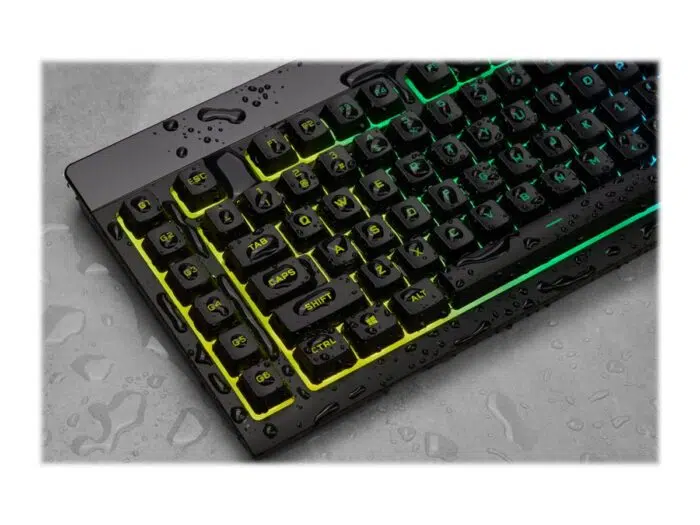 Klaviatūra Corsair K55 RGB PRO RGB, Rubber Dome