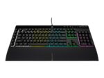 Klaviatūra Corsair K55 RGB PRO RGB, Rubber Dome