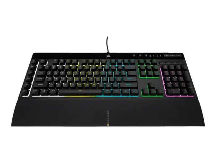 Klaviatūra Corsair K55 RGB PRO RGB, Rubber Dome
