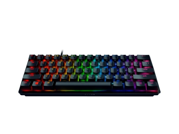 Klaviatūra Razer Huntsman Mini 60% Gaming, Opto-Mechanical, RGB, NORD