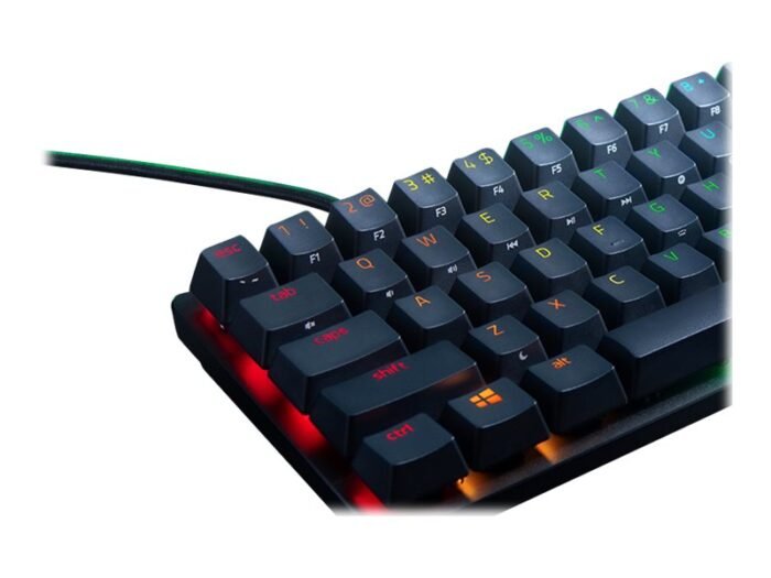 Klaviatūra Razer Huntsman Mini 60% Gaming, Opto-Mechanical, RGB, NORD